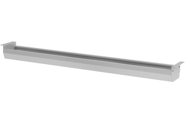 APOLLO Kabelwanne 126cm VKC16/S grau, für 160cm Tische