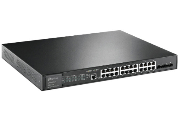 TP-LINK 24-Port Gigabit Switch SG3428XMP with 24-Port PoE