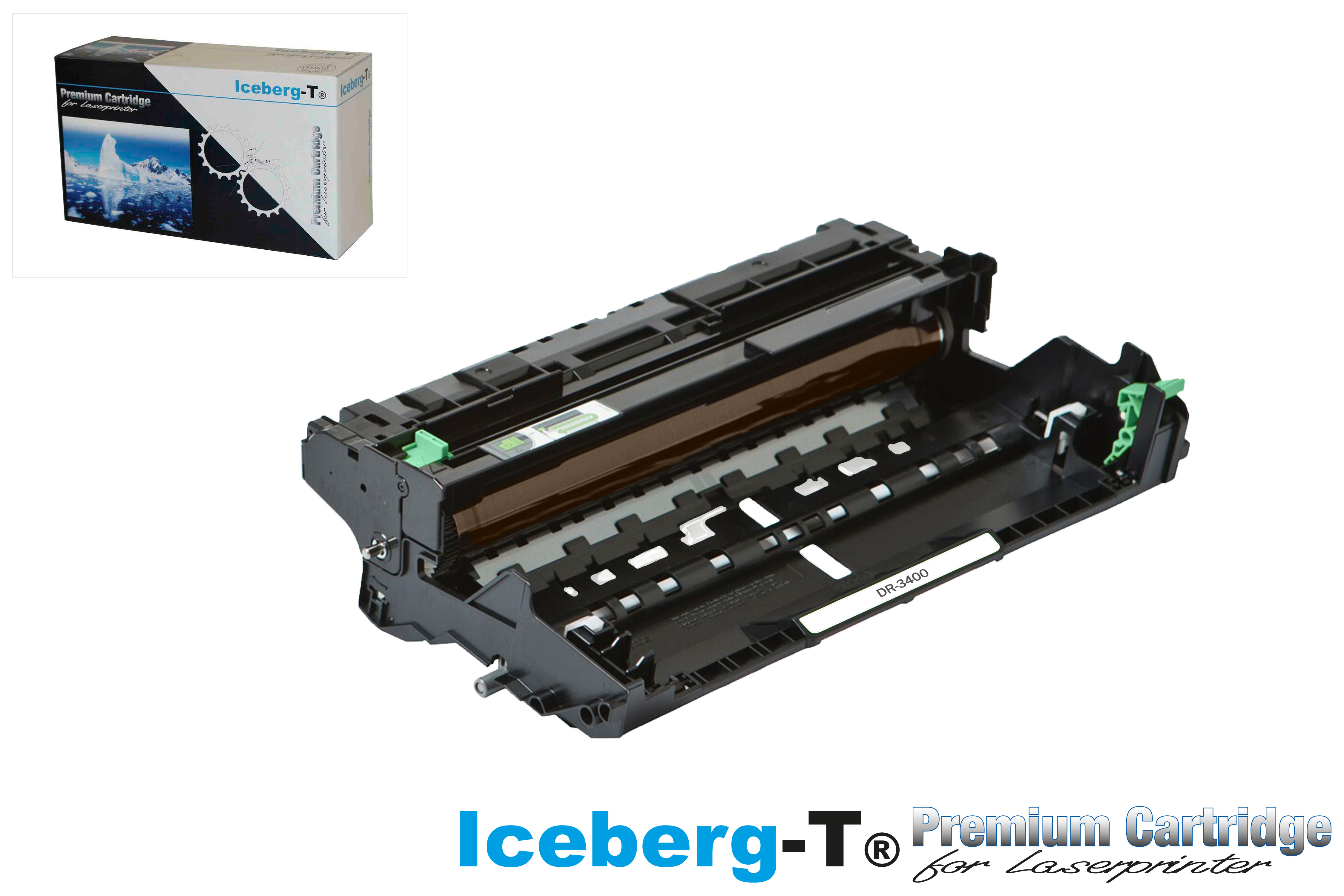 Iceberg-T Drum DR-3400 50'000 Seiten, schwarz