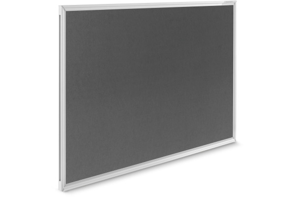 MAGNETOP. Design-Pinnboard SP 1412001 grau, Filz 1200x900mm