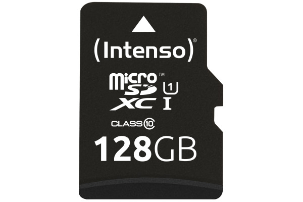 INTENSO Micro SDXC Card PREMIUM 128GB 3423491 with adapter, UHS-I