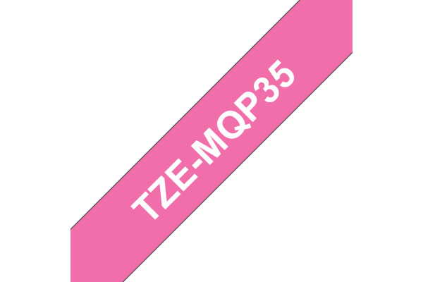 PTOUCH Band lam. weiss/pink matt TZe-MQP35 PT-1280VP 12 mm