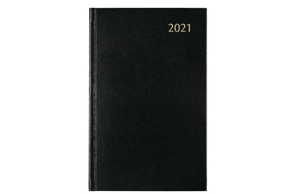 AURORA Agenda Balacron Folio 2025 FA111Z 2T/1S schwarz ML 14x21cm