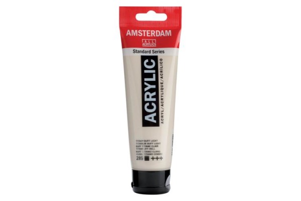 AMSTERDAM Acrylfarbe 120ml 17092892 titanbuff hell 289