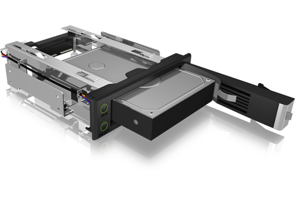 "ICY BOX Frame, 1x 3,5"" zu 1xSATA Host" IB-166SSK EasySwap trägerlos,