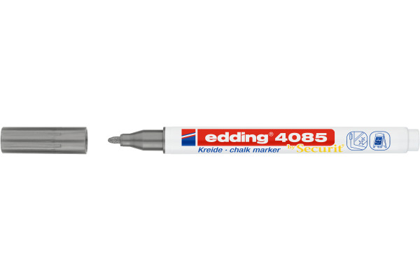 EDDING Chalk Marker 4085 1-2mm 4085-054 silber