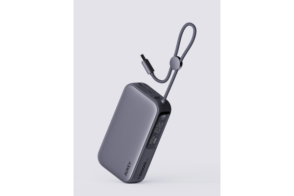 AUKEY Spark Sling 10000mAh PB PB-Y47 GR 30W PD, Bild-in-USB-C Cal.Gr