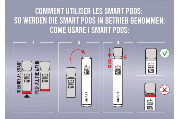 AROMAKING Smart Rechargeable Battery 0170031 Black