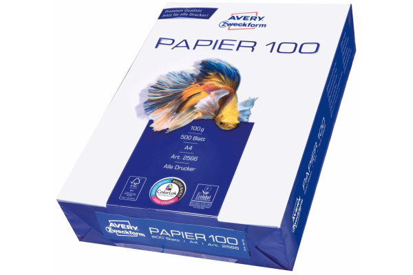 AVERY ZW. InkJet-Papier A4 2566Z 100g, weiss 500 Blatt