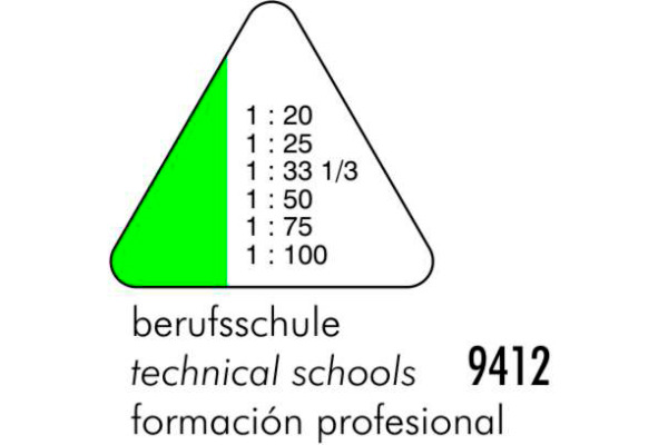 DUX Dreikant-Massstab 9412 Berufsschule