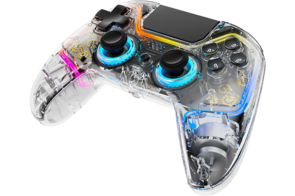 DELTACO Wireless Controller PS4 GAM-169-T Transparent