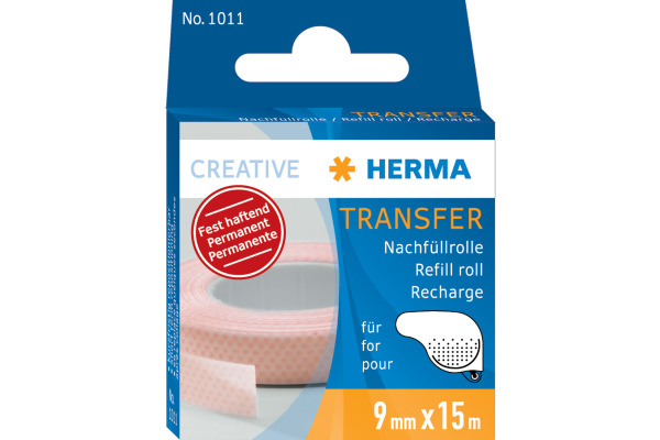 HERMA Transfer-Klebeband 15m 1011 permanent