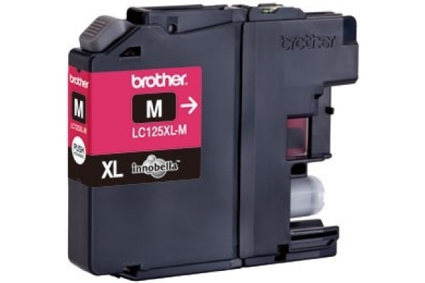 BROTHER Tintenpatrone XL magenta LC-125XLM DCP-J4110DW 1200 Seiten