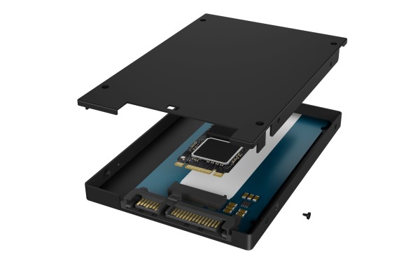 ICY BOX M.2 SATA zu 2,5inch SATA Adap. IB-M2S253 black