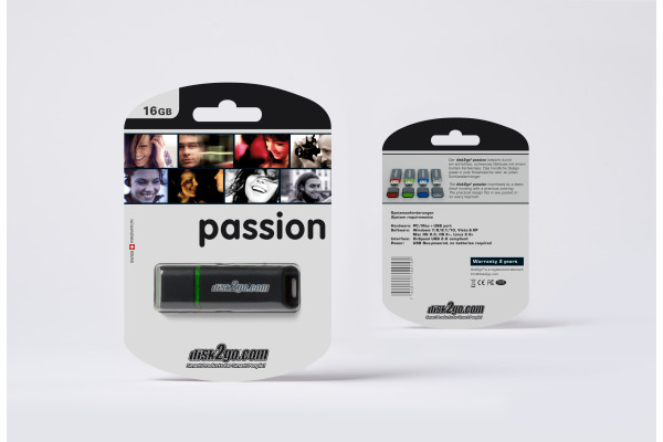 DISK2GO USB-Stick passion 2.0 16GB 30006491 USB 2.0