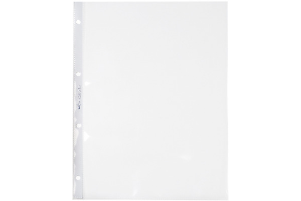 BÜROLINE Zeigetaschen PVC 140my A4 620210 transparent glatt 100 Stück