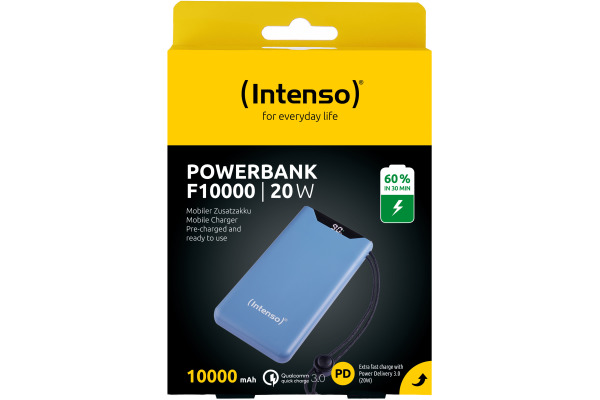 INTENSO Power Bank F10000 Blue 7332035 10000 mAh