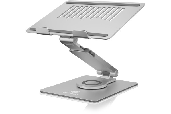 ICY BOX Rotatable and adjustable IB-TH200R tablet stand silver