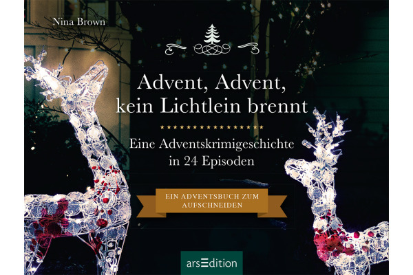 ARS EDITI Adventskalender 20.6x15.6cm 845842301 Krimi