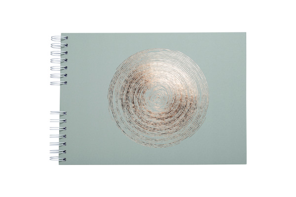 EXACOMPTA Spiralalbum Ellipse 32x22cm 16165E grün 50 Seiten