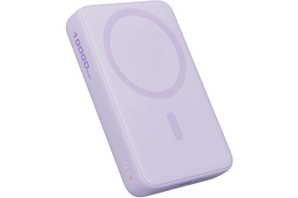 AUKEY MagFusion 10000mAh PBMS04PU Powerbank Wireless Purple