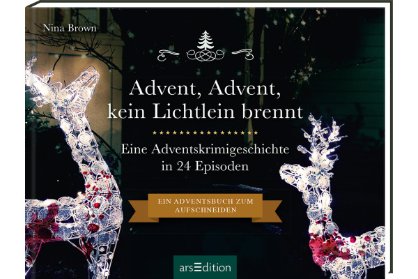 ARS EDITI Adventskalender 20.6x15.6cm 845842301 Krimi