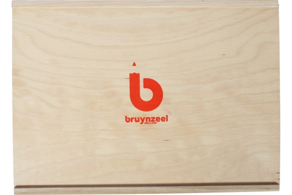 BRUYNZEEL Schulfarbstift Super 3.3mm 25159999 12x12 Farben Holzbox