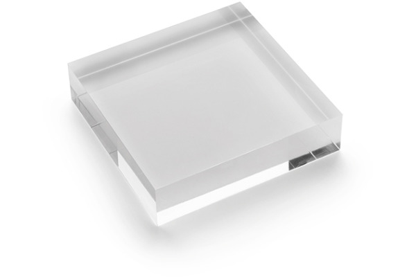 DEFLECTO Acrylblock 100x25mm AB325 transparent poliert