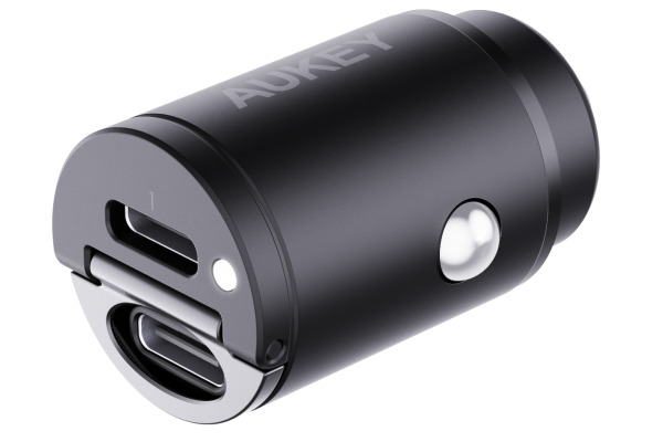 AUKEY Nano PD Car Charger 30W CCA4 2-Port,USB-type C