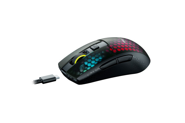 ROCCAT Burst Pro Air RGB Gam. Maus ROC11431 Wirel.Titan switch opt.Black