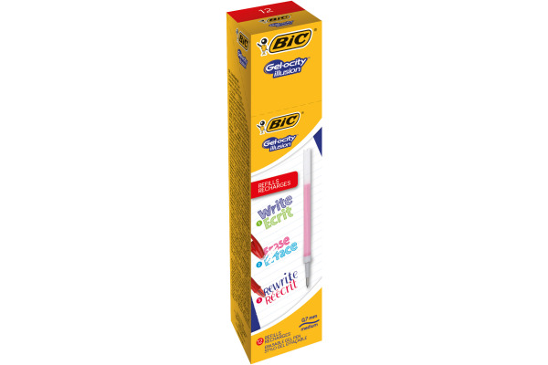 BIC Gel-ocity Illusion Refill 944099 rot, löschbar 0.3mm