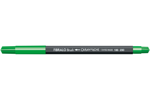 CARAN D'A Classic Fibralo Brush 186.230 gelbgrün