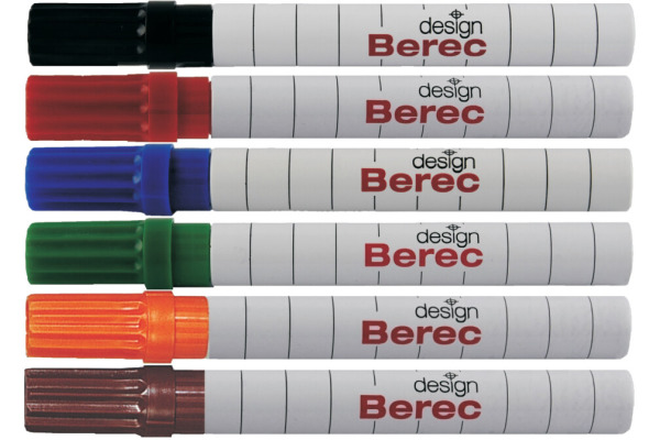 BEREC Whiteboard Marker 1-4mm 952.06.99 6er Etui Klassiker