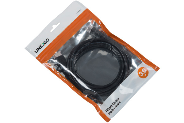 LINK2GO HDMI Cable HD1013MLP male/male, 3.0m