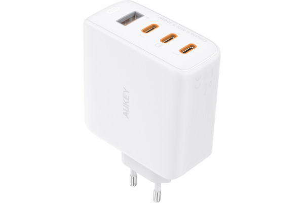 AUKEY OmniaMix II 100W GaN PD PA-B7S WH 4-Port, Wall Charger White