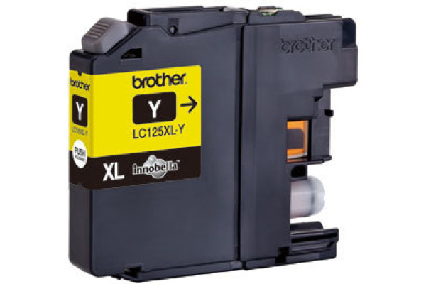 BROTHER Tintenpatrone XL yellow LC-125XLY DCP-J4110DW 1200 Seiten