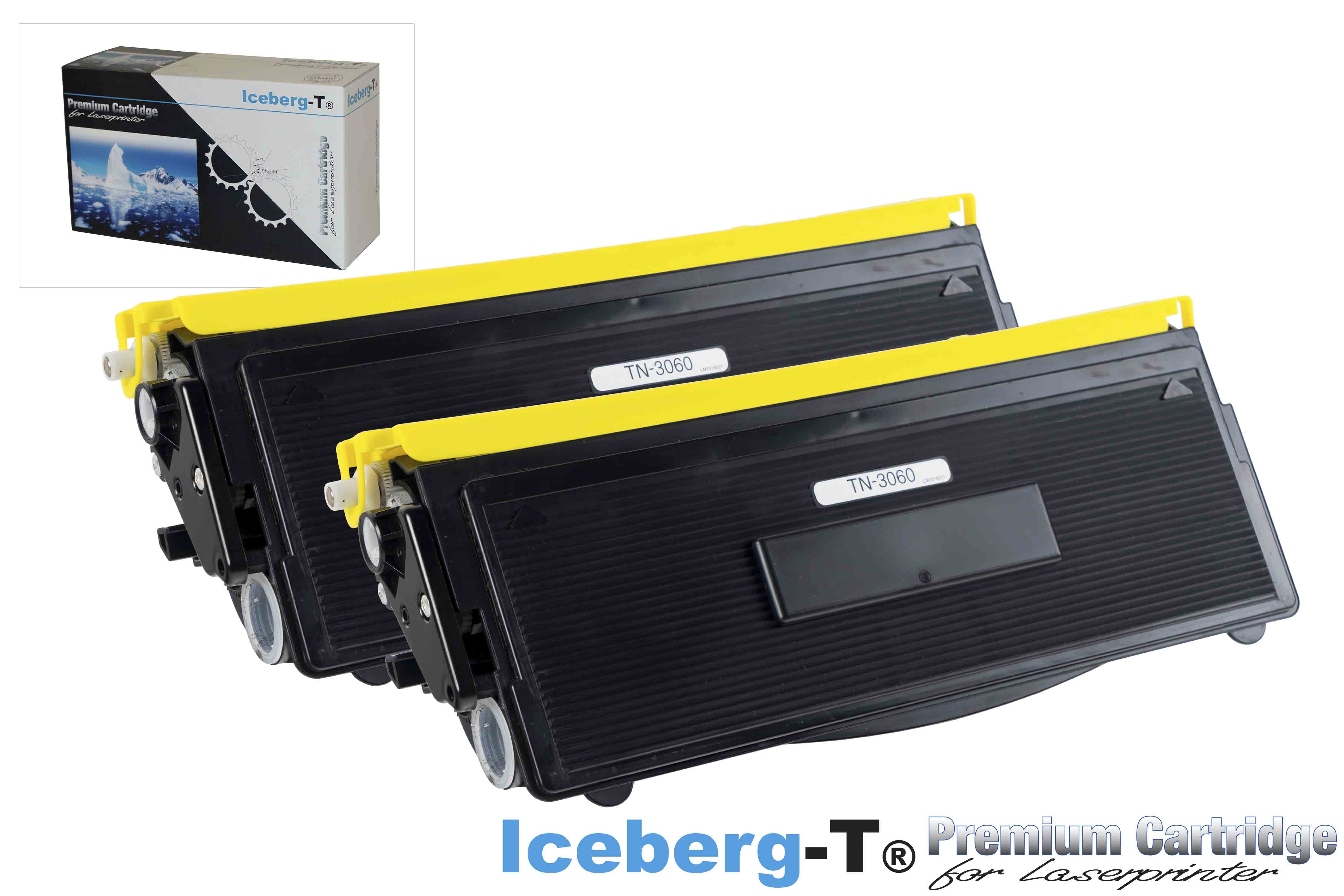 Iceberg-T Toner TN-3060 DuoPack 2 Stück à 6'700 Seiten, schwarz