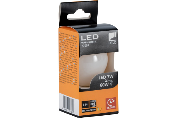 EGLO Leuchtmittel LED 110047 806 Lumen, 7W