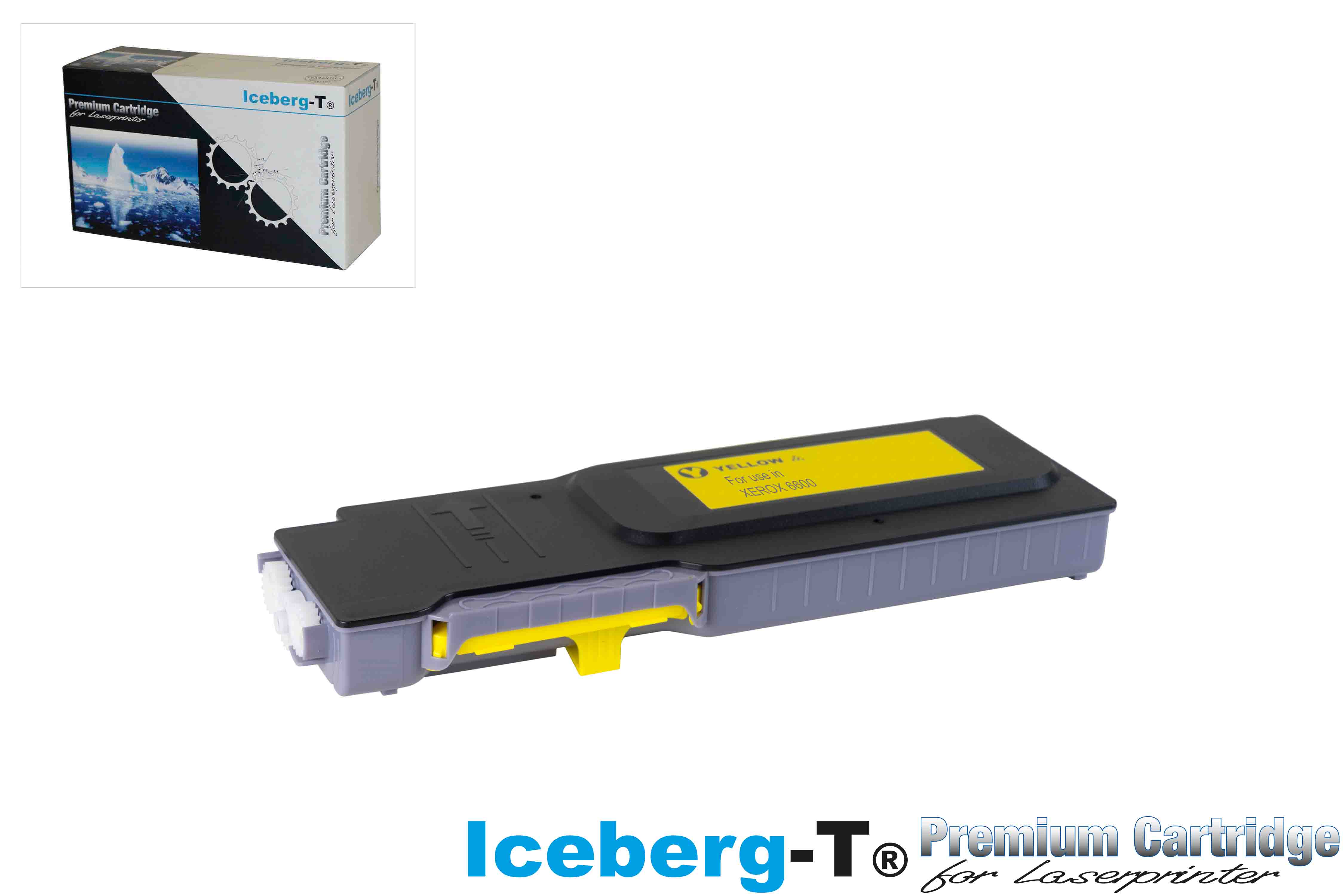 Iceberg-T Toner Xerox Phaser 6600 6'000 Seiten, yellow