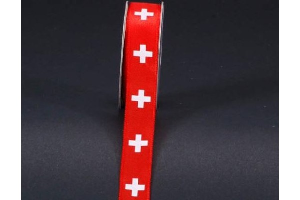 SPYK Band Cubino 15mm/4m 2060.077 rot/weiss Helvetica