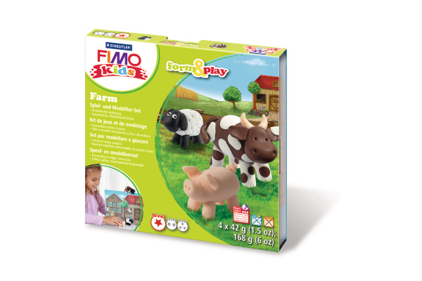 FIMO form&play 4x42g 803401LY Set Farm