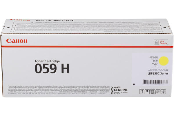 CANON Toner-Modul 059H yellow 3624C001 LBP852CX 13'500 Seiten