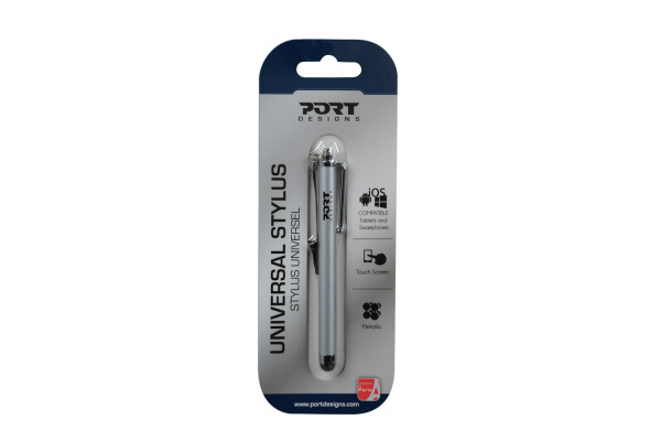 PORT Stylus Pen Silver 140212 Tablets/Smartphones