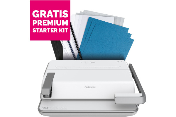 FELLOWES Bindegerät Lyra 5603102 3-in-1 Starter KIT