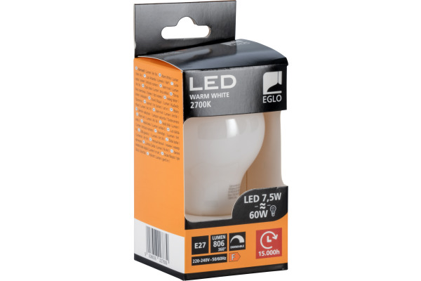 EGLO Leuchtmittel LED 110048 806 Lumen, dimmbar, 2.5W