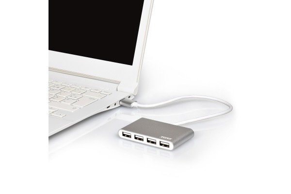 PORT USB Hub 4-ports USB 2.0 900120 Grey/White