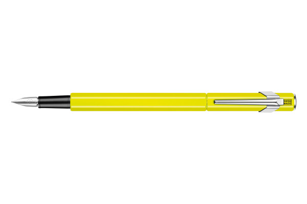 CARAN D'A Füllfederhalter 849 EF 842.470 gelb fluo lackiert