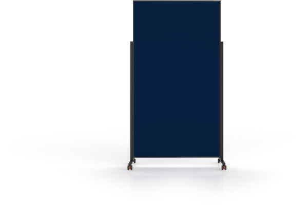 MAGNETOP. Design-Moderatorentafel VP 1181214 dunkelblau, Filz 1000x1800mm