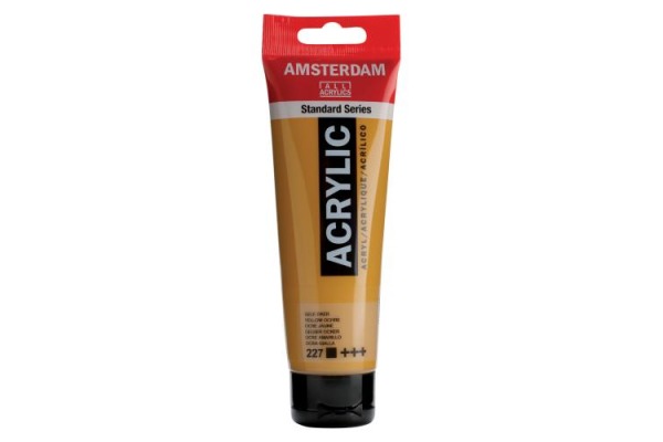 AMSTERDAM Acrylfarbe 120ml 17092272 gelb/ocker 227