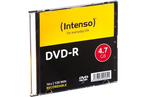 INTENSO DVD-R Slim 4.7GB 4101652 16X 10 Pcs